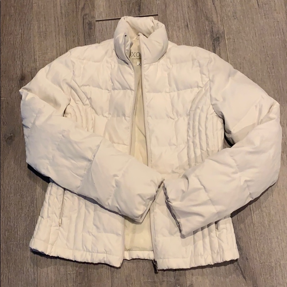 Ivory Down Puffer Jacket